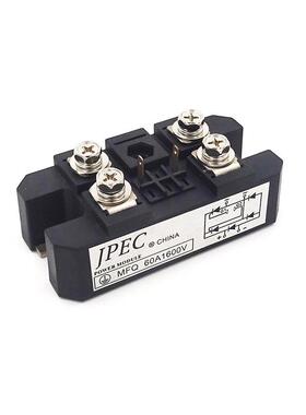 MFQ60-16 MFQ60A1600V 晶闸管/整流管单相半控桥模块 上海奇亿