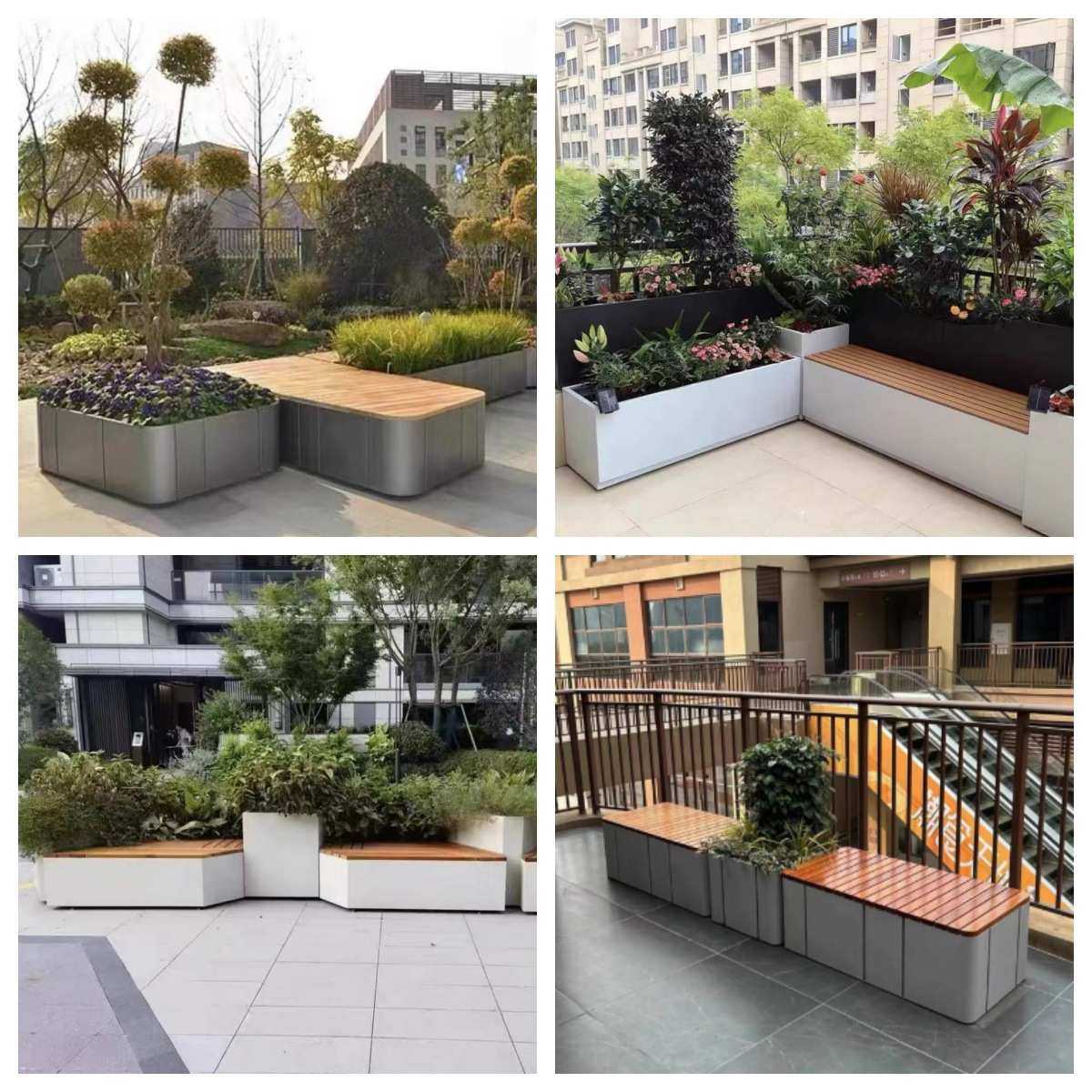 户外不锈钢城市花箱坐凳庭院商业街广场护栏花槽景观座椅花坛花架,模玩/动漫/周边/娃圈三坑/桌游,模型制作工具/辅料耗材,淘宝优惠券,粉丝福利购,淘宝优惠卷