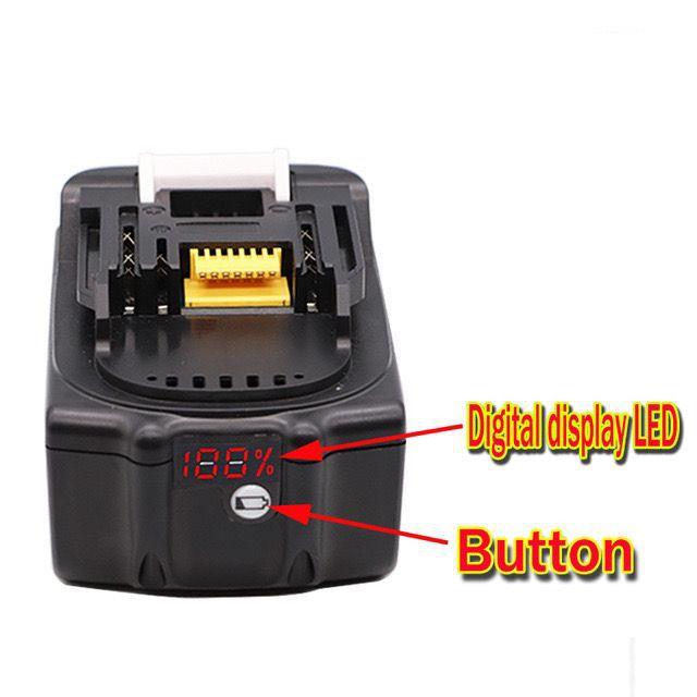 替代Makite牡田18v五金电动工具配件锂电池组BL1830B/BL1860B