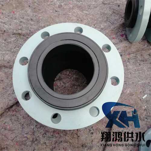 DN50/1.6MPa L=105mm脱硫脱硝橡胶接头 法兰式橡胶膨胀节