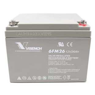 威神VISENCH 蓄电池12V26AH免维护6FM26直流屏EPS通信UPS电源现货