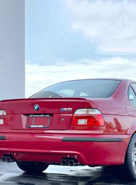 适用于97-03年 5系E39免打孔ABS烤漆尾翼定风翼 5 series改装专用