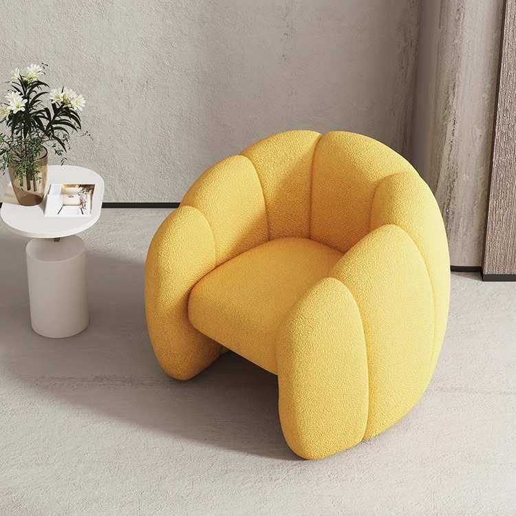 轻奢简约懒人沙发网红创意榻榻米躺椅单人沙发小户型客厅阳台单椅