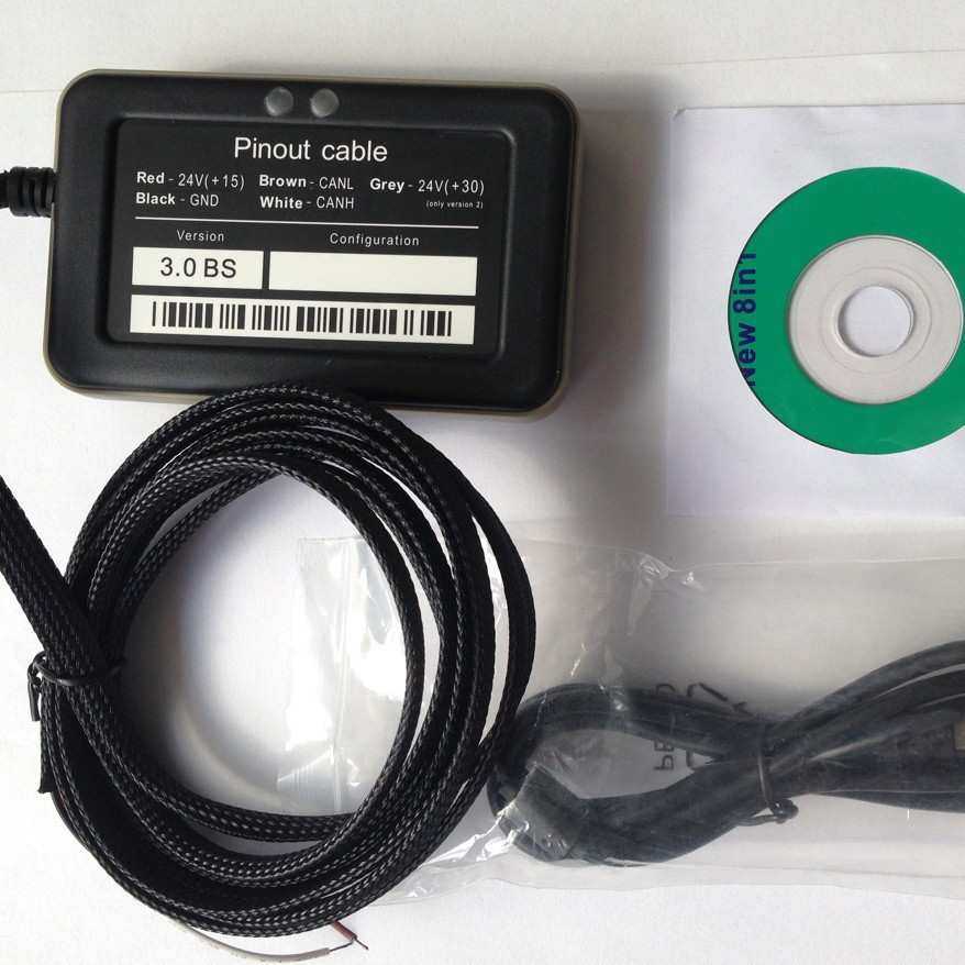 Truck AdblueOBD2 Emulator 8 in 1 八合一卡车诊断仪模拟器