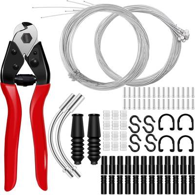 96PCS Bike Brake Cable Kit Universal Bike Cable Kit Coolrunn