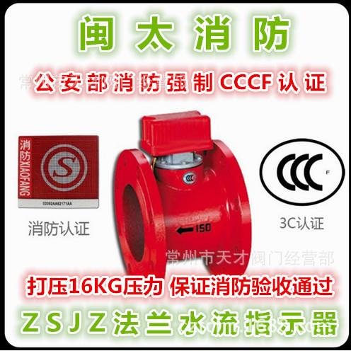 闽太 法兰式水流指示器 ZSJZ 50~200 国标带身份证