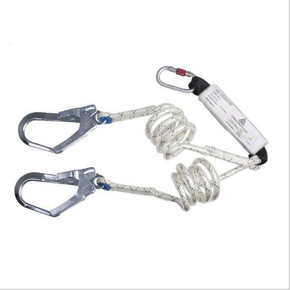 代尔塔504205双大钩势能吸收绳防坠器2米AN218S200CDD