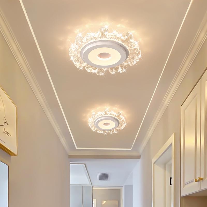 新款简约现代过道灯走廊灯玄关灯led阳台灯入户灯衣帽间吸顶灯具