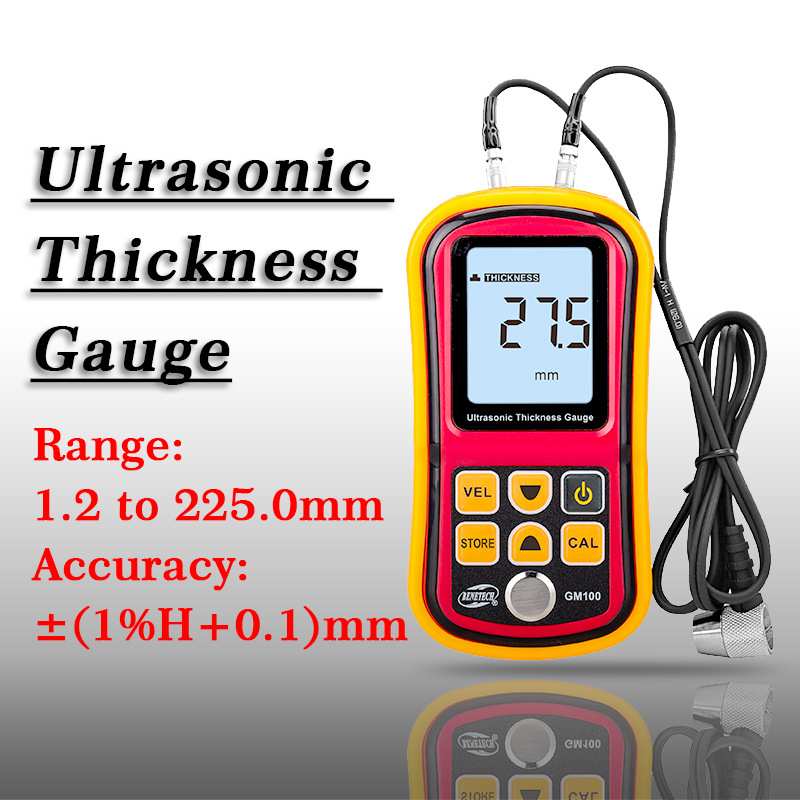 GM100超声波测厚仪金属厚度测量Ultrasonic thickness gauge