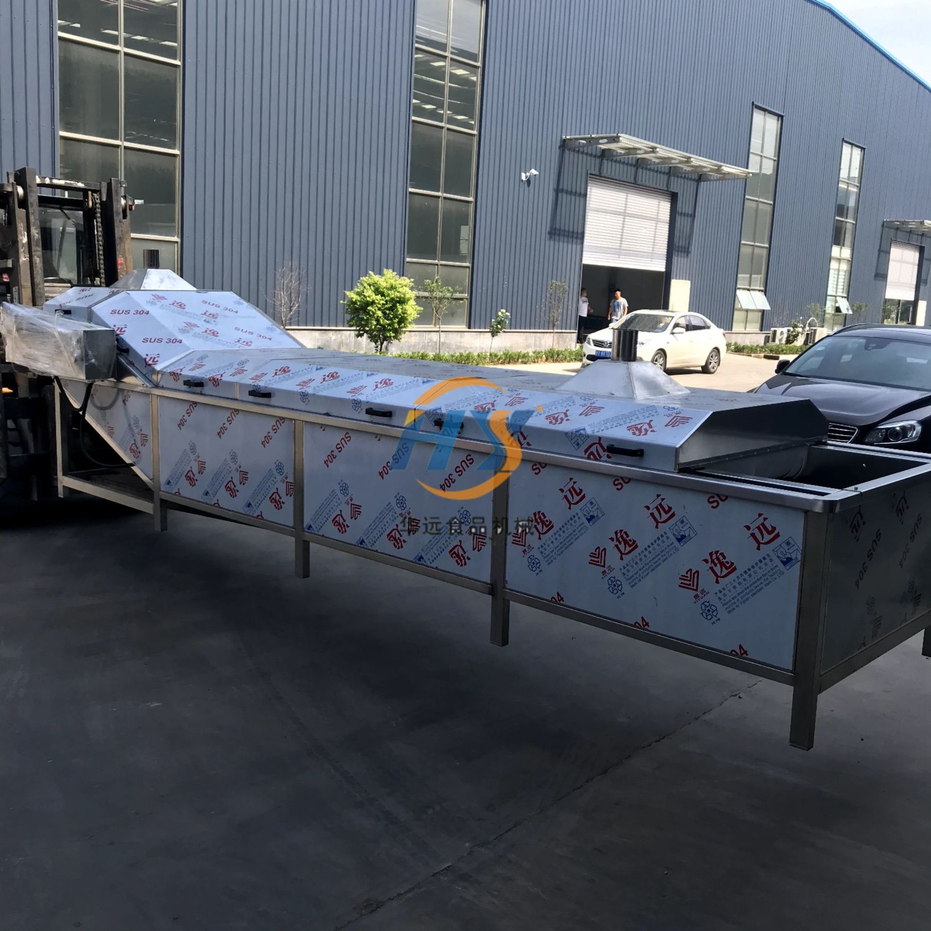 蚬子取肉焯水蒸煮机藕片汆水漂烫机土豆片漂烫设备藤椒杀青蒸煮机