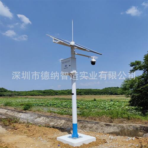 太阳能监控立杆室外小区GNSS立杆3/4/5/6米借杆支架横臂万向节3.5