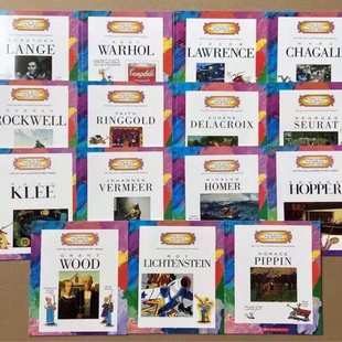 Know the Worlds 伟大 Artist Greatest 15册 艺术家Getting
