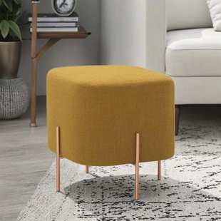 工厂供应布艺矮凳实木换鞋 凳ST05方形创意客厅沙发凳各种脚踏凳子