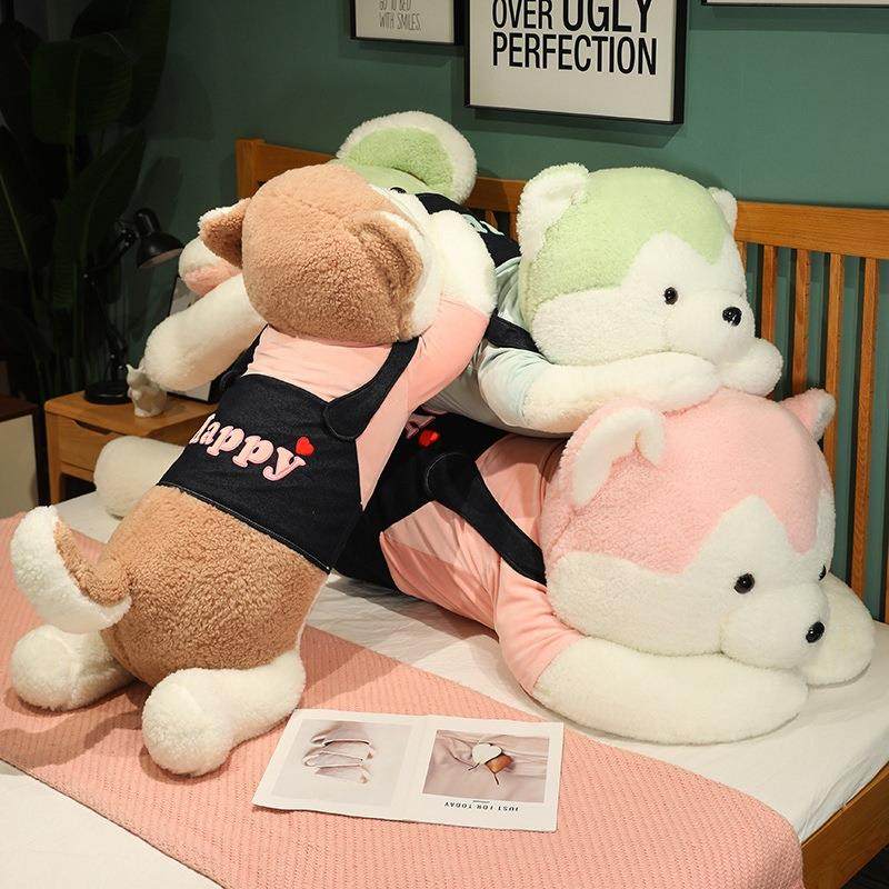 软萌萌情侣牛仔宝贝哈士奇长条抱枕毛绒玩具可爱哈士奇夹腿枕靠背,橡塑材料及制品,亚克力管/有机玻璃管,淘宝优惠券,粉丝福利购,淘宝优惠卷