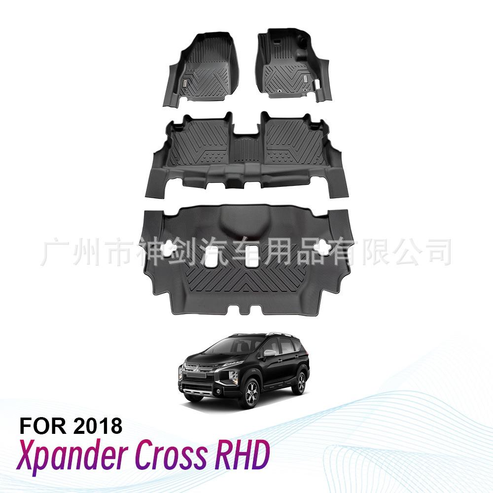 汽车脚垫工厂四件套右驾地垫适用于2018年丰田XpanderCross