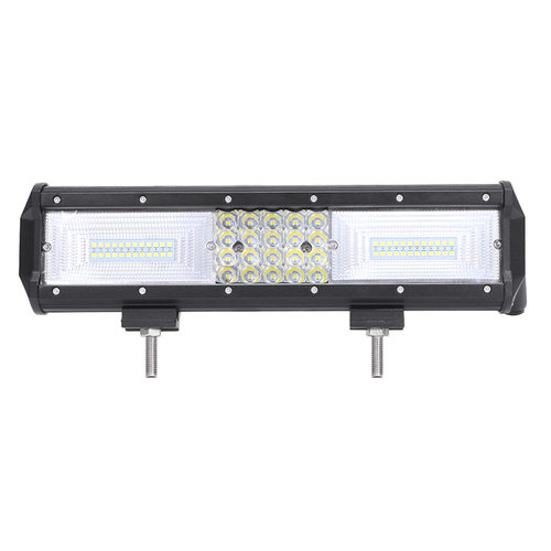 单个4排12英寸408W LED工作长条灯工程越野车顶灯探照灯车前杠灯