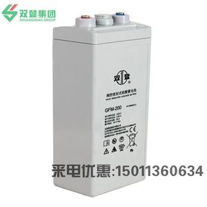 双登蓄电池 2V300AH GFM-300铅酸免维护直流屏UPS EPS电源光伏