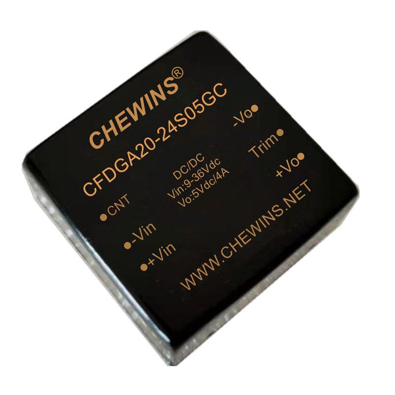 DCDC电源9-36V输入24V转正负15V双路20W全国产CFDGA20-24D15GC