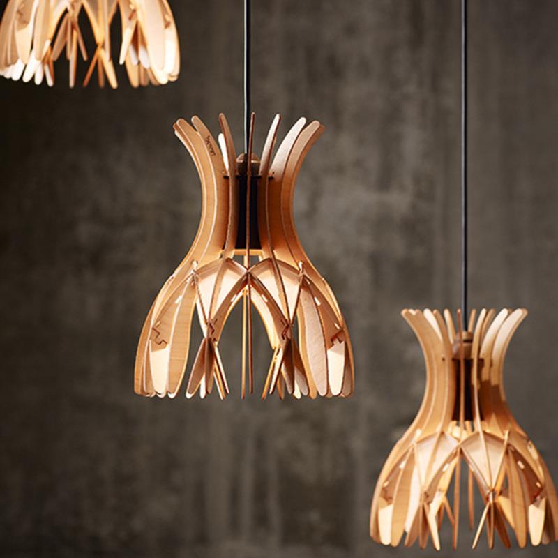 西班牙木片圆顶形桌架组合吊灯酒店商铺样板房别墅设计师台灯