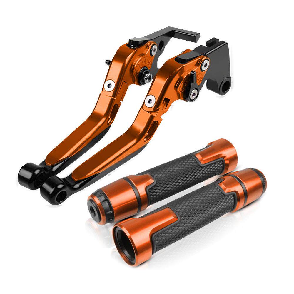 适用三阳Fiddle飞度3飞度4 悍将150改装折叠刹车离合牛角手刹拉杆