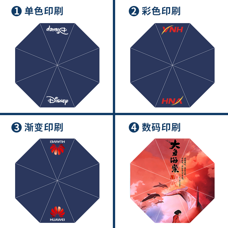 男士雨伞长柄双人超大号长伞弯柄伞女定制logo印字图案照片广告伞