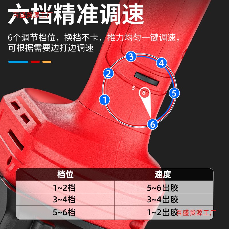 电动美缝胶枪抢双管胶抢美缝剂施工工具全自动电动美缝打胶机神器