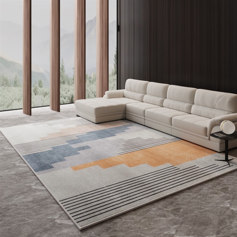 Floor carpet home bedroom rugs mat客厅北欧式风大毯子地毯地垫