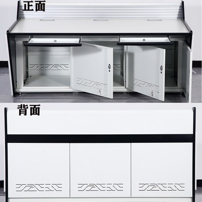 指挥中心控制台双联监控室电脑操作台定做弧形调度工作台厂家直销