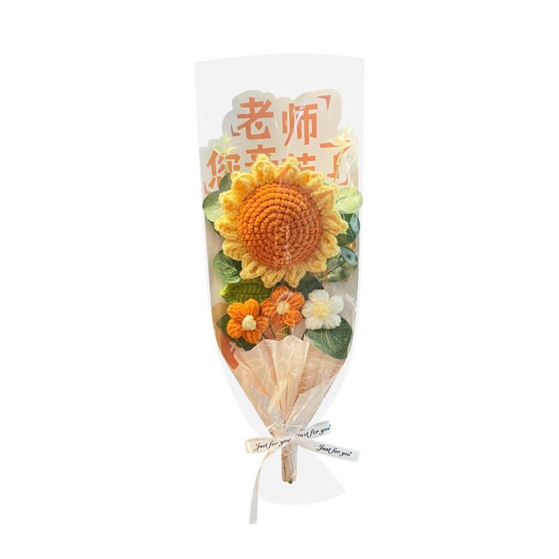 教师节礼物2024新款花束送给幼儿园女老师有纪念意义的高档手工花