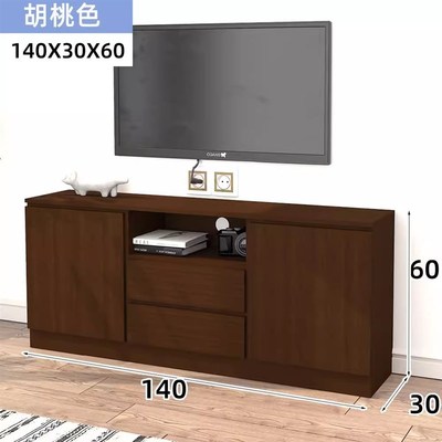 卧室电视柜主卧2024新款电视柜客厅家用收纳储物一体高款农村家用