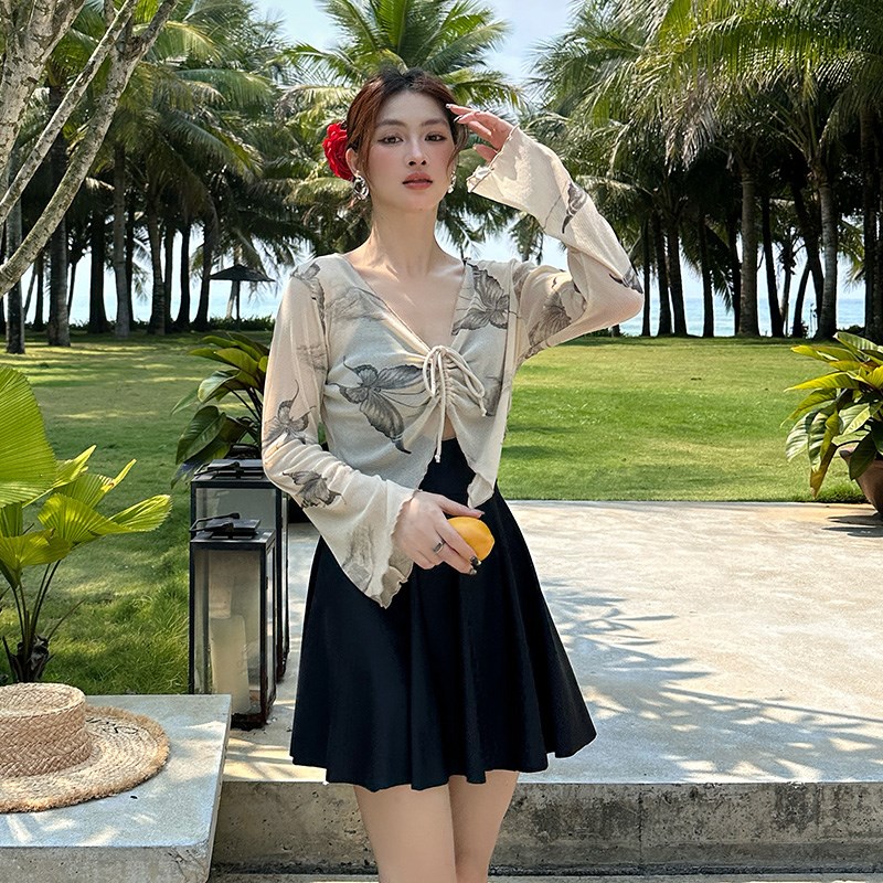 泳衣女款连体性感大码胖mm微胖女孩遮肉高级绝美气质2025新款泳装