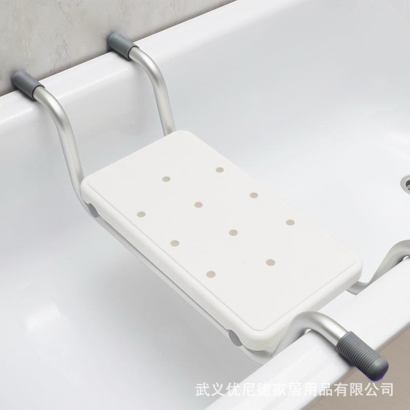 铝合金浴缸置物架免打孔浴缸架可调节浴缸座板洗澡座椅