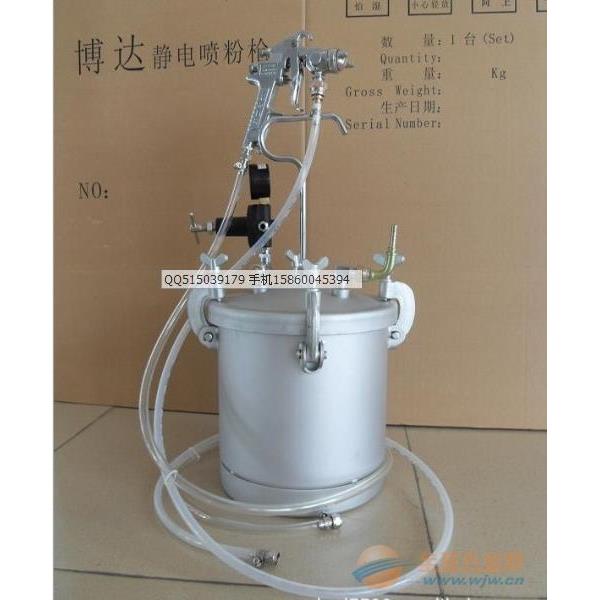 欧柏松阪2L10L涂料石感漆高压力桶多彩喷枪水包水高压喷漆枪