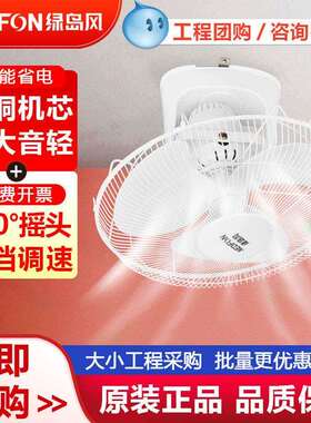 绿岛风吸顶扇电风扇16寸400MM工业大风扇楼顶扇FL2-40A