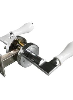 陶瓷门锁房门卫生间门厕所门锁中山新中式拉手锁doorlock