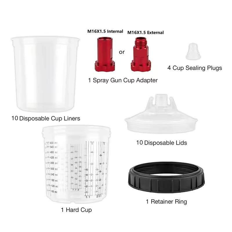 铝制转换头喷枪一次性汽车油漆杯免清洗壶600毫升上壶式喷漆杯,鲜花速递/花卉仿真/绿植园艺,割草机/草坪机,淘宝优惠券,粉丝福利购,淘宝优惠卷