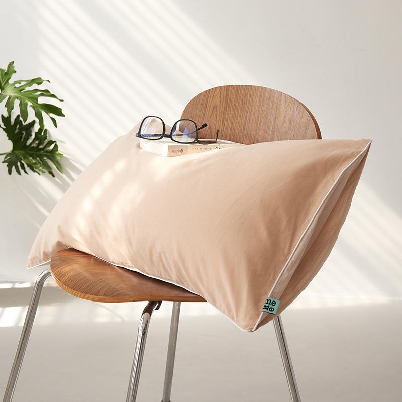 秋冬加厚全棉磨毛纯棉枕套丨大雁纹枕头套一对装家用单个枕头套