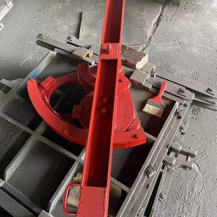 扇形闸门机闸一体式 1.2m 铸铁闸门一体钢制闸门找恒昌牌pgz1.2