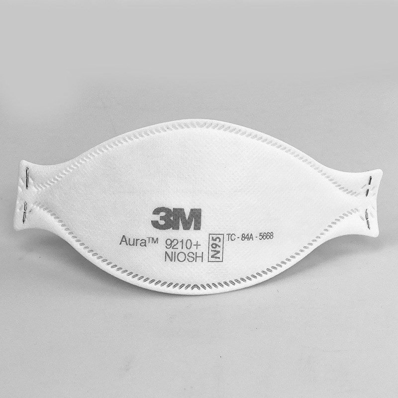 进口3m9210+鱼型口罩防雾霾工业粉尘pm2.5过敏飞沫液体防过敏美国