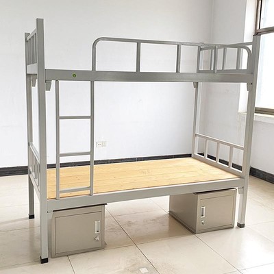 钢床制铁子工厂上下铁架床制柜双层床校用学生宿0219式舍上下床