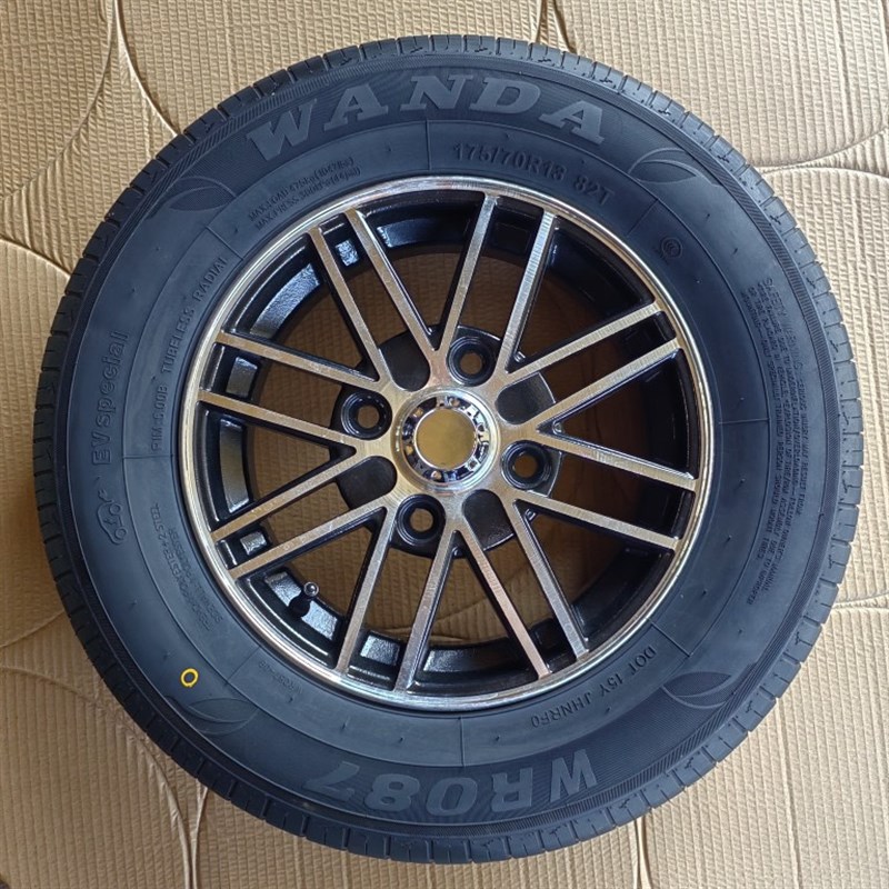 175/70R13加厚真空胎,低速老年代步车轮胎轮毂轮子