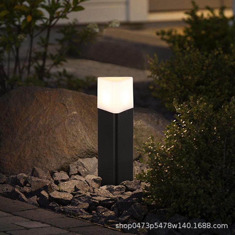 防水防虫别墅花园草坪灯简约个性庭院公园露天户外led地插灯