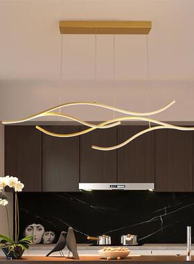 意大利设计师餐厅吊灯创意个性北欧网红简约现代吧台书房led极简