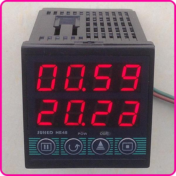 路灯计时器无限循环延时间继电器通电时间计时器带输出控制HE48