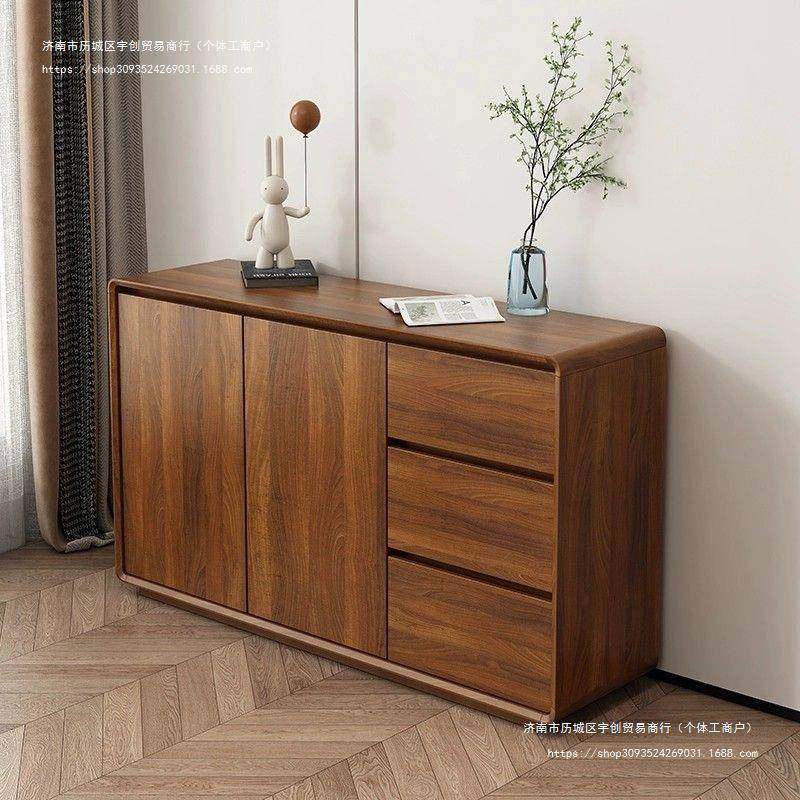 实木框餐边柜现代简约边柜客厅柜子茶水柜厨房储物柜橱柜收纳一体,鲜花速递/花卉仿真/绿植园艺,割草机/草坪机,淘宝优惠券,粉丝福利购,淘宝优惠卷