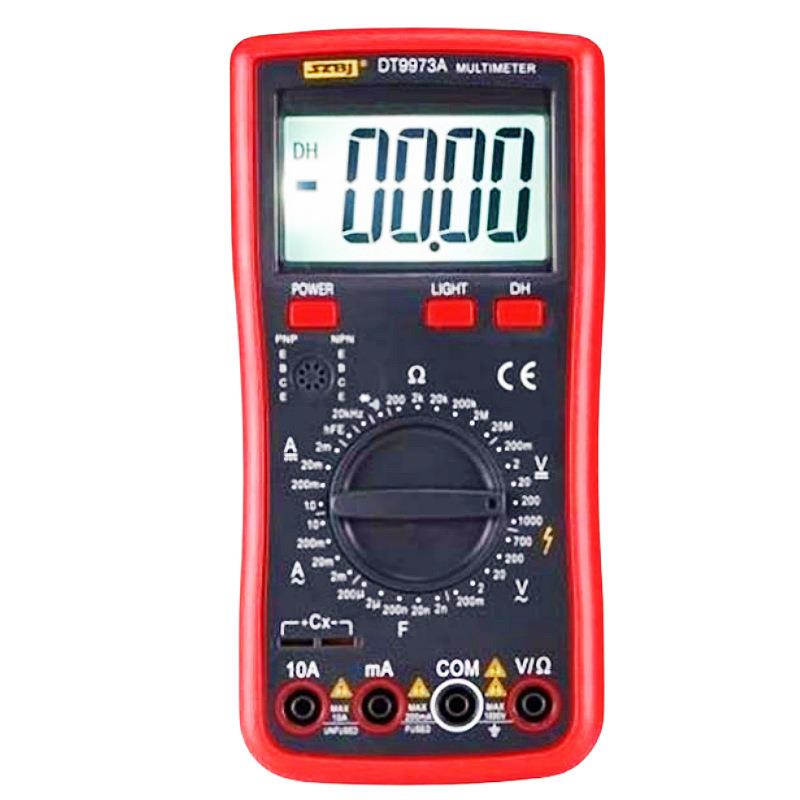 滨江数字表DT9972A自动量程数字9975电感9978A防烧表9973电容1万