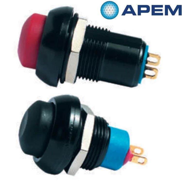 APEM按键开关IP67防水按钮现货IPR3SAD2GLM