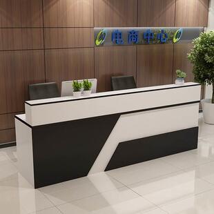 公司前台接待台服装店收银台旅行社办公柜台桌中介服务咨询办公桌