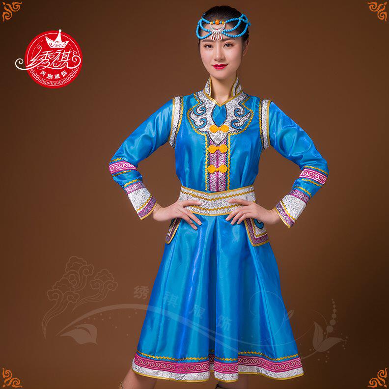 舞蹈服古蒙蒙少数民族演出服女士舞台演出/舞蹈服装定
