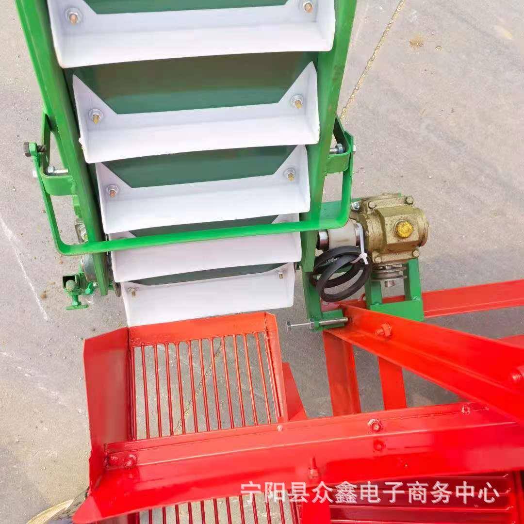 平顶山家用花生去杂机电机带动自动装袋打果机石块分离机
